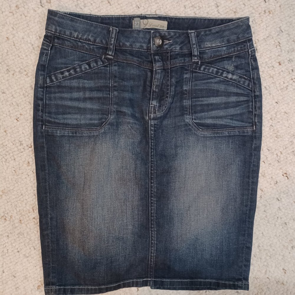 Level 99, denim skirt,‎ size 27